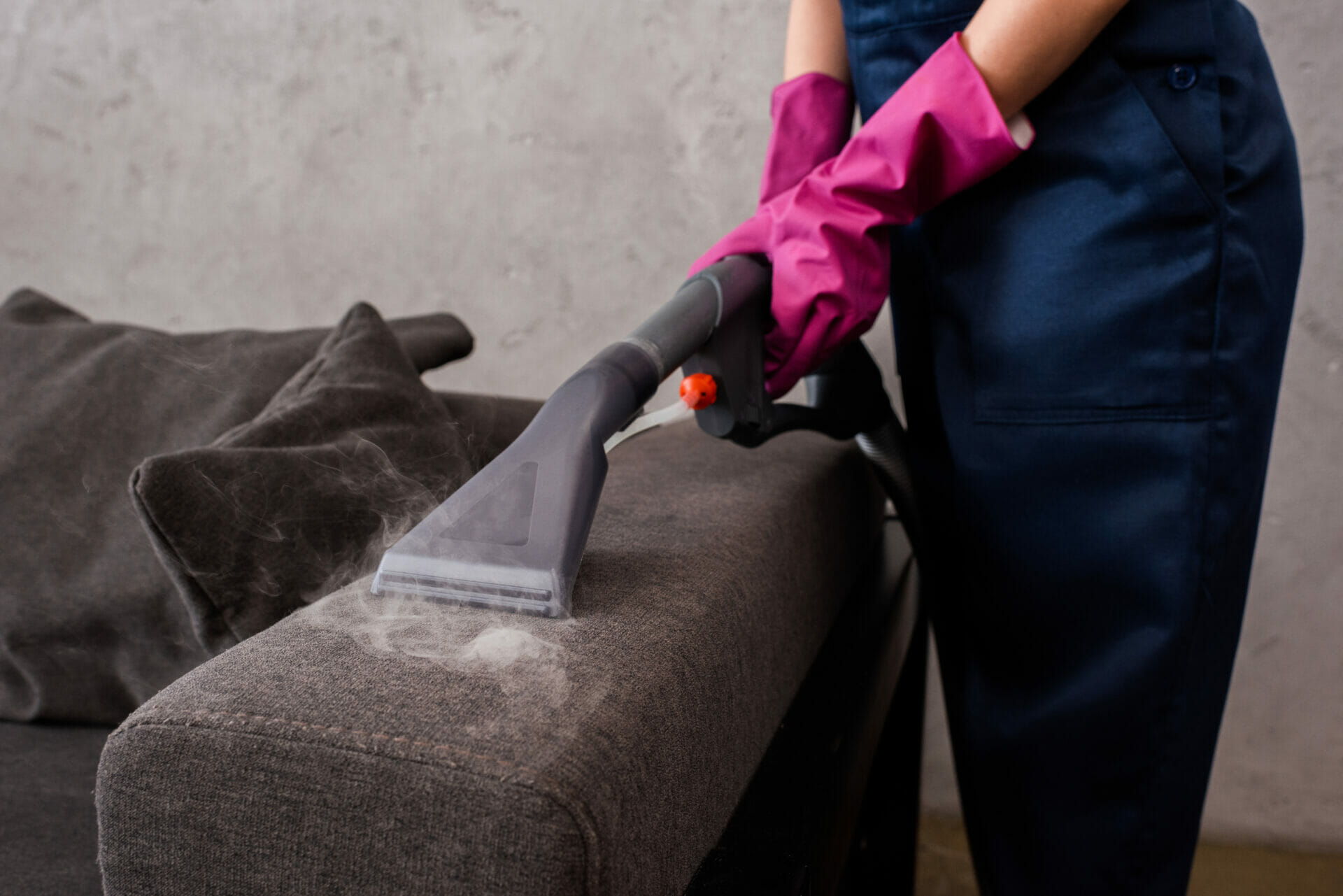 The Best Way to Steam Clean Your Couch