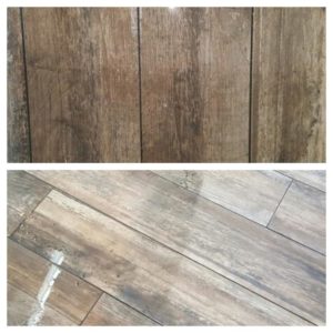 before and after hardwood
